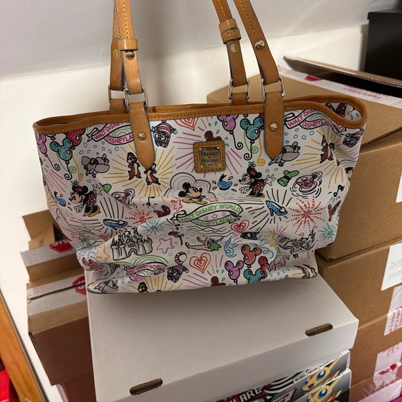 Dooney & Bourke Handbags - Dooney & Bourke Disney World Tote - Colorful Design